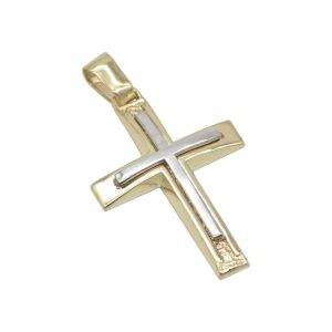 Χρυσός σταυρός Κ14-Κ9 Τ813Κ